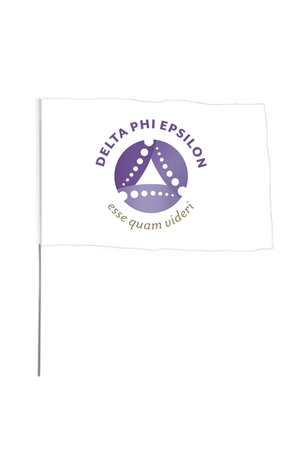 Delta Phi Epsilon Hand Held Flag