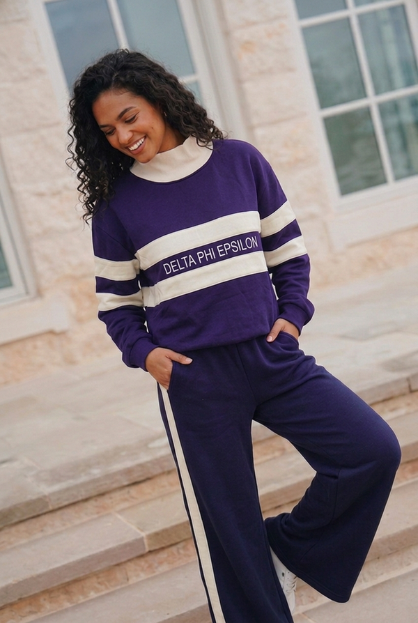 Premium Striped Mockneck Limited Edition