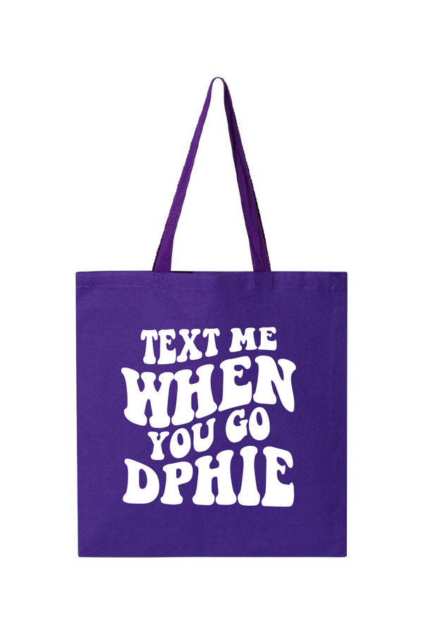 Text Me Tote