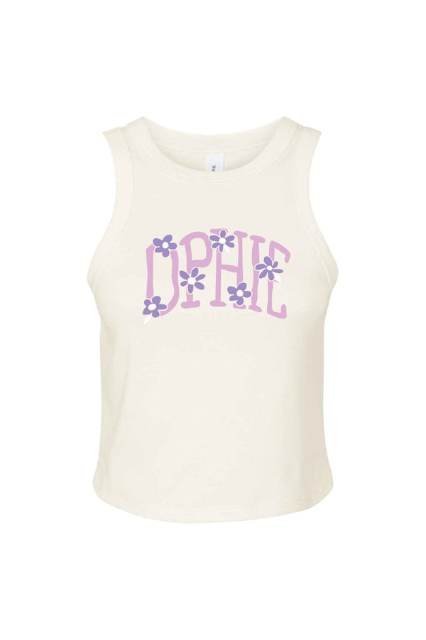 Floral Racer Tank