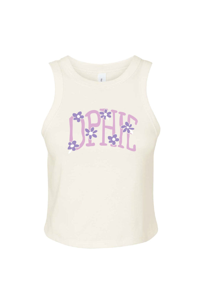 Floral Racer Tank