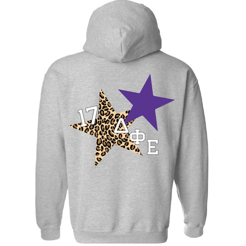 Cheetah Star Hoodie