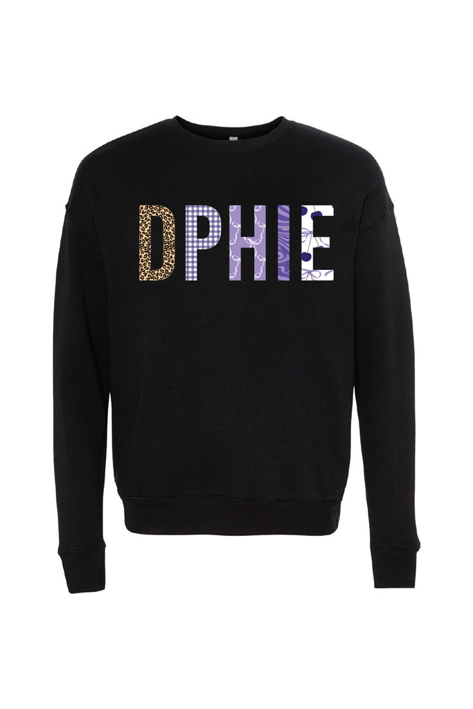 Playful Print Crewneck