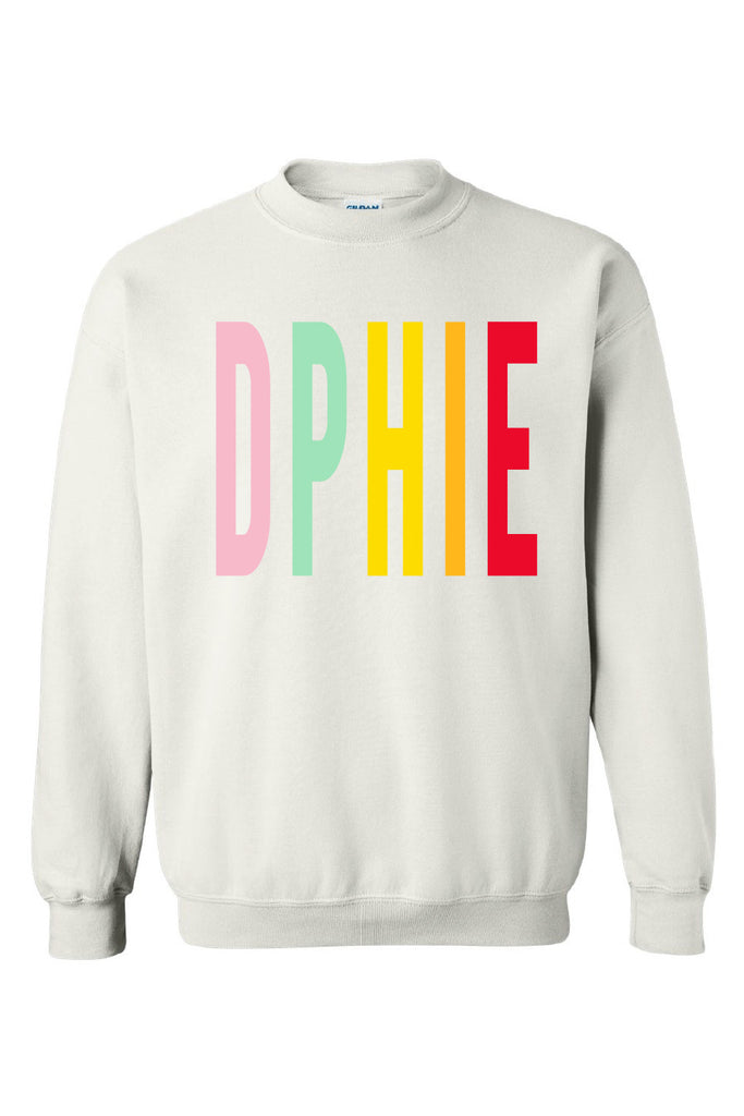 Colorful DPHIE Crewneck