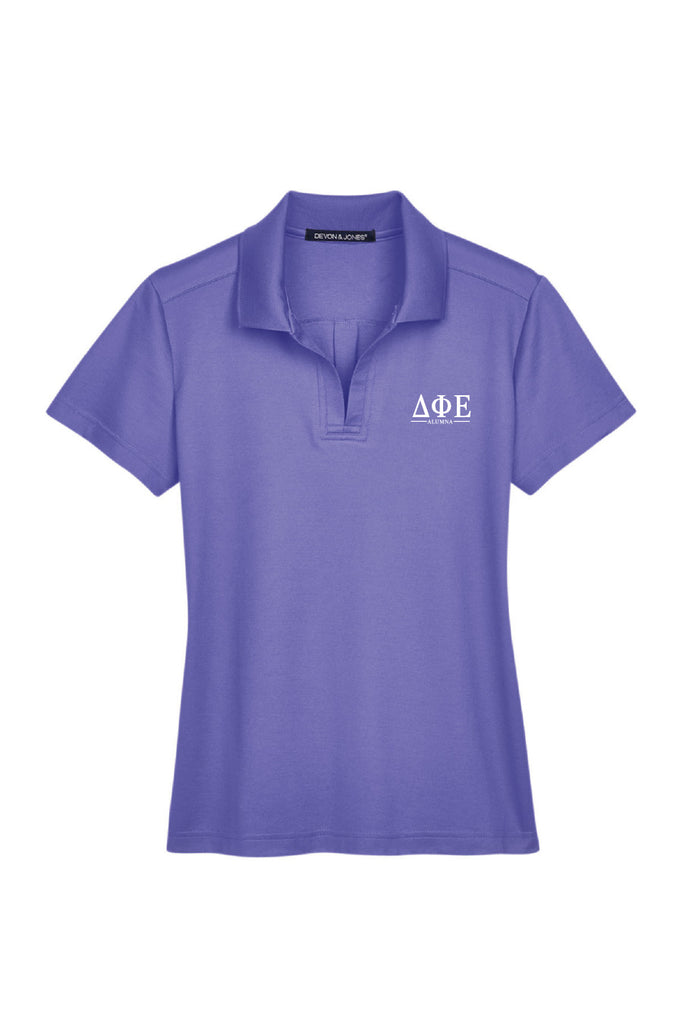 Lined Alumna Polo