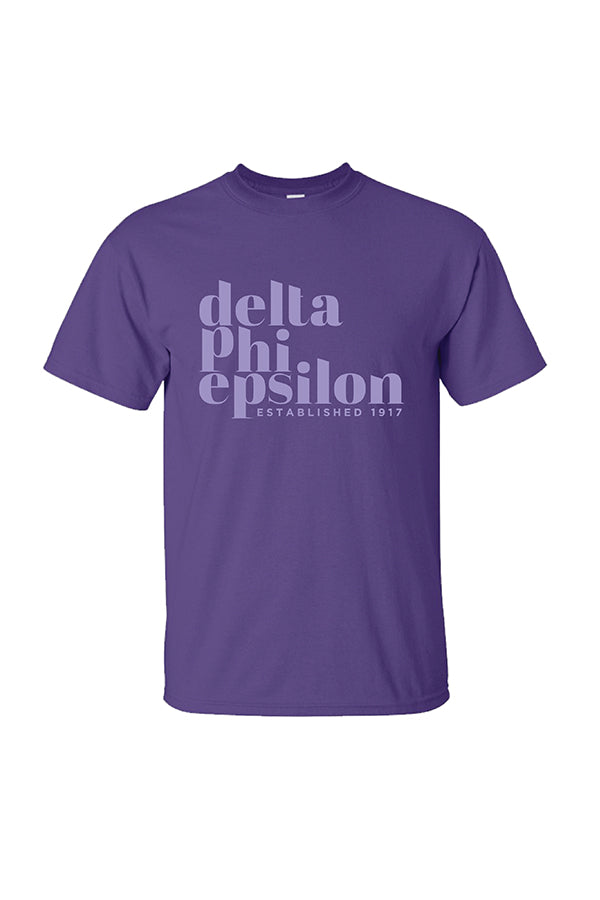 Purple DPhiE Tee